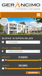Mobile Screenshot of gerancimo.fr
