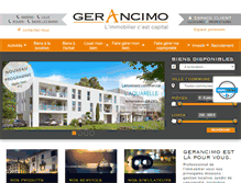 Tablet Screenshot of gerancimo.fr